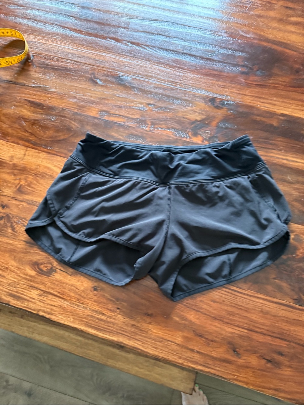 lululemon athletica Black Athletic Running Shorts